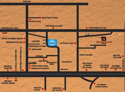 Project Image of 1054.0 - 1408.0 Sq.ft 2 BHK Apartment for buy in SLV Defence Enclave