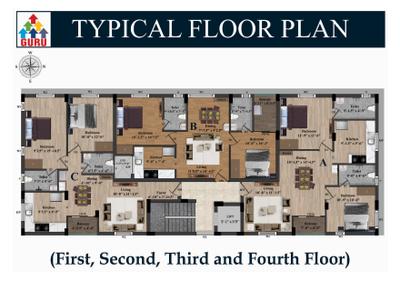 Project Image of 816.0 - 962.0 Sq.ft 2 BHK Apartment for buy in Sree Guru Darshana