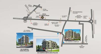 Project Image of 845.0 - 1301.0 Sq.ft 2 BHK Apartment for buy in Sai Sampan Amita Usha Palace