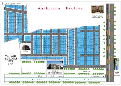 Project Image of 450.0 - 1800.0 Sq.ft Residential Plot Plot for buy in Vardah Aashiyana Enclave
