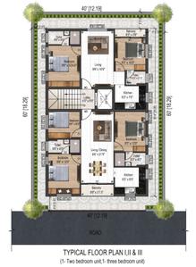 Project Image of 0.0 - 860.0 Sq.ft 2 BHK Apartment for buy in Aksharam