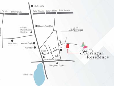 Project Image of 0.0 - 950.0 Sq.ft 3 BHK Apartment for buy in Shringar Residency Shringar Residency