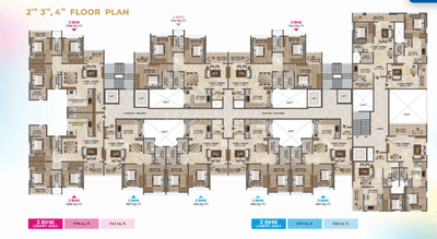 Project Image of 807.0 - 1142.0 Sq.ft 2 BHK Apartment for buy in Raichandani Aura