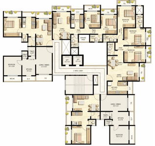 Project Image of 950 Sq.ft 2 BHK Apartment / Flat for sale in Virar West for Rs. 4350000