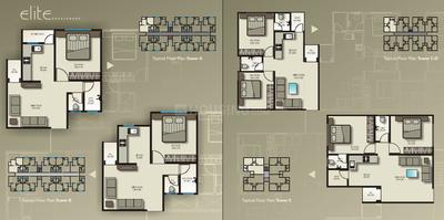 Project Image of 0.0 - 860.0 Sq.ft 2 BHK Apartment for buy in Contract Elite Sahajanand