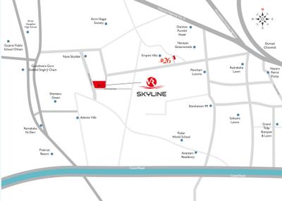 Project Image of 1072.3 - 1149.0 Sq.ft 3 BHK Apartment for buy in Daxon VR Skyline