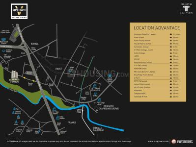 Project Image of 0.0 - 800.0 Sq.ft 2 BHK Apartment for buy in Tatvam V Uptown Wing B
