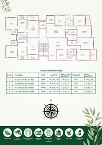 Project Image of 476.0 - 746.0 Sq.ft 1 BHK Apartment for buy in Signature Space Realty