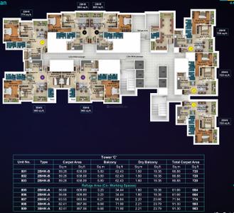 Project Image of 664.0 - 1115.0 Sq.ft 2 BHK Apartment for buy in Saheel I Trend