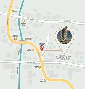 Project Image of 1677.0 - 2435.0 Sq.ft 3 BHK Apartment for buy in Skyline Odyssey