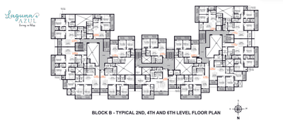Project Image of 1205.55 - 1516.96 Sq.ft 2 BHK Apartment for buy in MVR Laguna Azul
