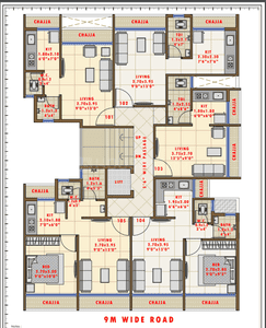 Project Image of 165.0 - 600.0 Sq.ft 1 RK Apartment for buy in Surya Residency