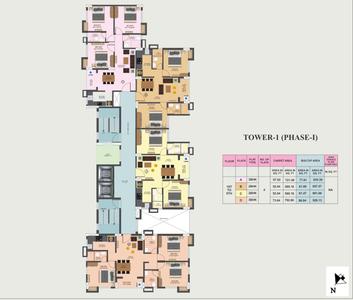 Project Image of 657.57 - 926.13 Sq.ft 2 BHK Apartment for buy in Gurukul Heights Phase 1