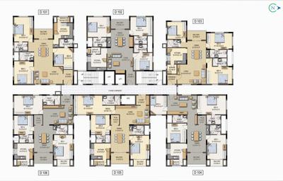 Project Image of 4119.0 - 4494.0 Sq.ft 3 BHK Penthouse for buy in Cordon Central Park