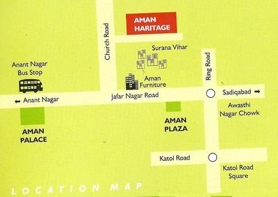 Project Image of 0.0 - 1050.0 Sq.ft 2 BHK Apartment for buy in Green Amans Heritage A