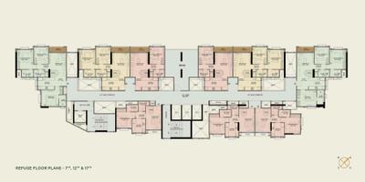 Project Image of 604.82 - 645.4 Sq.ft 2 BHK Apartment for buy in Trescon Triveni Pearl