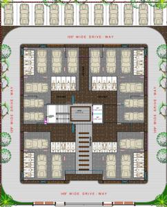 Project Image of 980.0 - 992.0 Sq.ft 3 BHK Apartment for buy in BT Ajay Heights