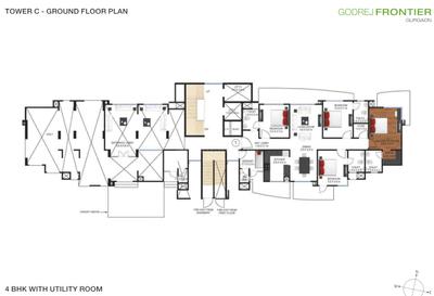 Project Image of 1821.04 - 4611.04 Sq.ft 3 BHK Apartment for buy in Godrej Frontier