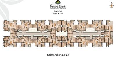 Project Image of 531.0 - 2523.0 Sq.ft 1 BHK Apartment for buy in Jain Pebble Brook Phase II