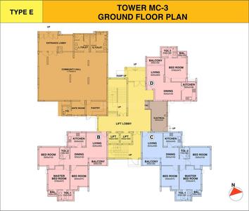 Project Image of 1035.0 - 1565.0 Sq.ft 2 BHK Apartment for buy in IQ City
