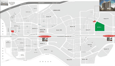 Project Image of 1245 Sq.ft 2 BHK Apartment / Flat for sale in Ulwe for Rs. 19500000