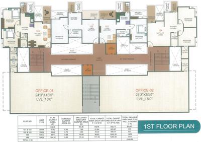 Project Image of 0.0 - 717.0 Sq.ft 2 BHK Apartment for buy in Kadam Vijaya Shrushti