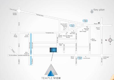 Project Image of 524.53 - 609.56 Sq.ft 2 BHK Apartment for buy in Temple View