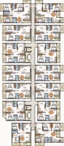 Project Image of 1210 Sq.ft 2 BHK Apartment / Flat for sale in K R Puram for Rs. 9800000