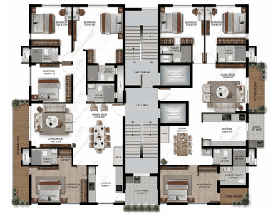 Project Image of 2247.0 - 2807.0 Sq.ft 3 BHK Apartment for buy in Goyal Citara