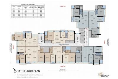Project Image of 639.0 - 1087.0 Sq.ft 2 BHK Apartment for buy in Squarefeet Pradeep Square