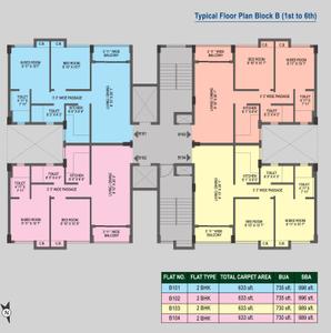 Project Image of 956 Sq.ft 2 BHK Apartment / Flat for sale in Madhyamgram for Rs. 5800000