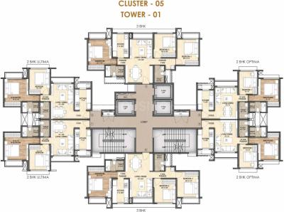 Project Image of 406.12 - 576.41 Sq.ft 1 BHK Apartment for buy in Runwal My City Phase II Cluster 05 Part I