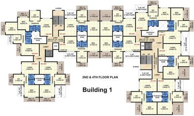 Project Image of 317.0 - 369.0 Sq.ft 1 BHK Apartment for buy in Shivam Complex Phase 1