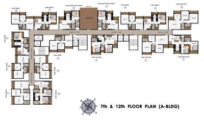 Project Image of 391.12 - 629.0 Sq.ft 1 BHK Apartment for buy in Yogi Belleza