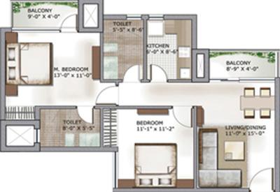 Project Image of 575.0 - 2150.0 Sq.ft 1 BHK Apartment for buy in Oneiric Epic Residency