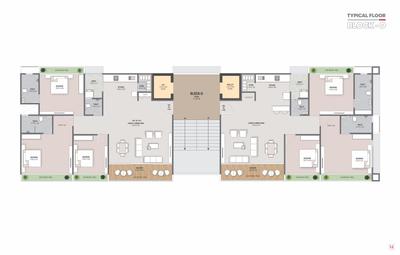 Project Image of 2655.0 - 2925.0 Sq.ft 3 BHK Apartment for buy in Madhav Aishvaryam