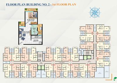 Project Image of 323.0 - 385.0 Sq.ft 1 BHK Apartment for buy in Shree Usha Residency