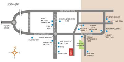Project Image of 1170.0 - 1860.0 Sq.ft 2 BHK Apartment for buy in Samhita Amrit