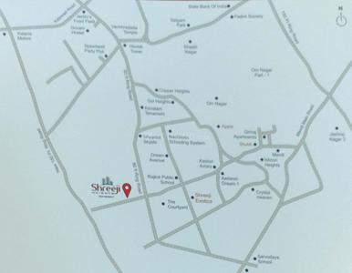 Project Image of 895.34 - 1049.37 Sq.ft 3 BHK Apartment for buy in Shreeji Heights