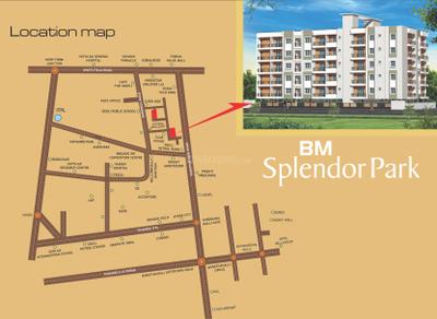 Project Image of 1086.0 - 1404.0 Sq.ft 2 BHK Apartment for buy in BM Splendor Park