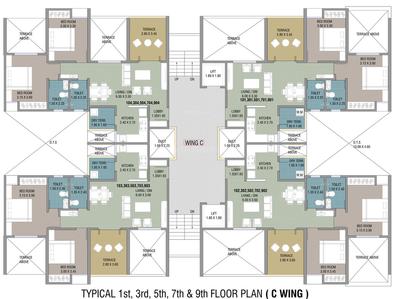 Project Image of 537.0 - 1152.0 Sq.ft 2 BHK Apartment for buy in Sankpal Sapphire Park