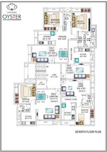 Project Image of 310.0 - 649.0 Sq.ft 1 RK Apartment for buy in Saptashree Oyster