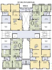 Project Image of 617.0 - 908.0 Sq.ft 2 BHK Apartment for buy in Abhilasha Favolosa Wing B