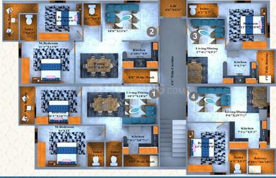 Project Image of 615.0 - 1272.83 Sq.ft 1 BHK Apartment for buy in Himalaya Anjani Residency