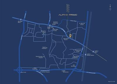 Project Image of 421.0 - 1050.0 Sq.ft 1 BHK Apartment for buy in Alpine Primo