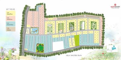 Project Image of 3645.0 - 4419.0 Sq.ft 4 BHK Villa for buy in Applewoods Villa Santolina