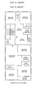SHDPL 1 SHDPL 1 Cluster Plan from 1st to 4th Floor 1