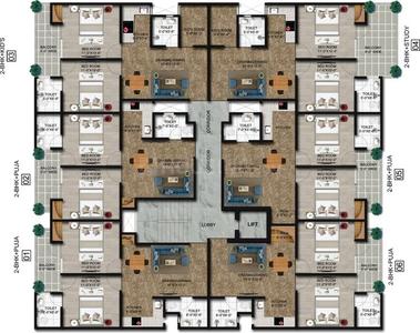 Project Image of 1020.0 - 1480.0 Sq.ft 2 BHK Builder Floor for buy in Stark Twin Chalet