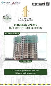 Project Image of 1060.0 - 2270.0 Sq.ft 2 BHK Apartment for buy in One World Phase 1