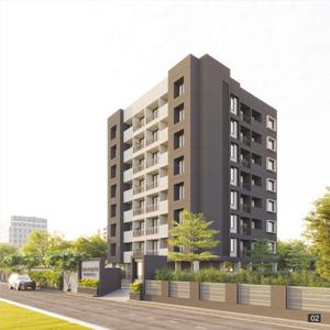 Atmiya Shivanjani Residency Elevation 1